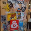 south end charlotte southend wilmore graffiti art uptown urban tagging stickers